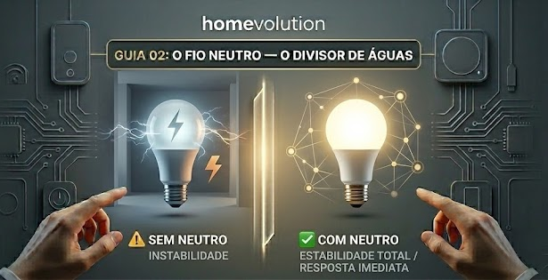 O Fio Neutro — Por que ele é o “divisor de águas” na automação?